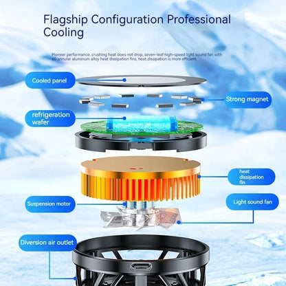 CX07 MEMO Magnetic Mobile Game Cooler